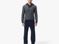 Мужской свитер Lacoste с высоким воротом на молнии CLASSIC FIT