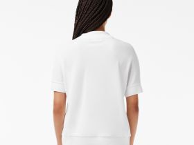 Женское поло Lacoste свободного кроя