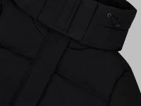 Длинный пуховик с натуральным пухом