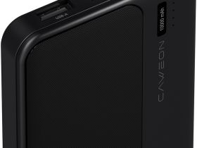 Портативное зарядное устройство Caweon CPB-B10K 10 000 мАч с кабелем USB-C Чёрный