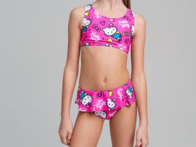 Купальный костюм трикотажный для девочек