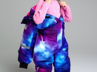 Зимний комбинезон из мембранной ткани для девочки