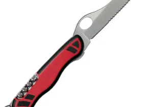 Нож перочинный Victorinox Sentinel One Hand, сталь X50CrMoV15, рукоять нейлон, красно-черный