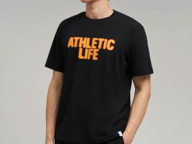 Футболка прямого кроя из джерси