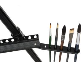 Мольберт Pinax "Тренога FE-94.135A" алюминиевый, в комплекте чехол