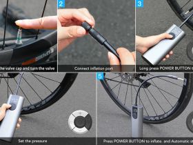 Cycplus Насос Cycplus A8 (5V, 2600mAh, 150psi), цвет Серый