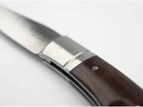 Складной нож Boker Boxer Desert Ironwood, сталь N690, рукоять сталь/дерево