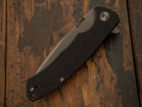 Складной нож CJRB Taiga, сталь D2, Black G10