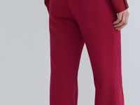 Расклёшенные брюки, Красный