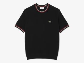Мужская трикотажная футболка Lacoste из органического хлопка