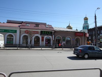 Корпус лавок в четыре магазина наследников П.А. Леднева