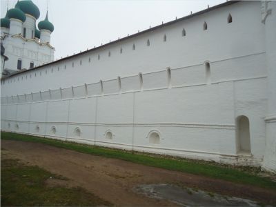 Южное прясло западной крепостной стены