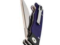 Складной нож Steelclaw "Гектор", сталь VG10, рукоять G10, фиолетовый