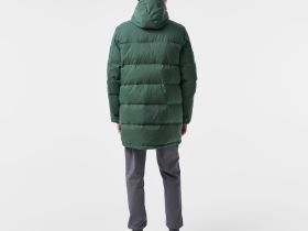 Мужская утеплённая парка Lacoste с капюшоном