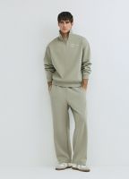 Широкие трикотажные брюки Wide leg, Желтый