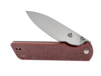 Складной нож QSP Parrot, сталь D2, рукоять микарта, красный