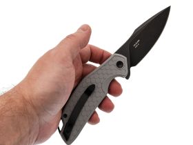 Складной нож Mr.Blade Wyvern blackwash сталь AUS-8, рукоять Grey FRN