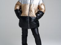 Куртка текстильная с полиуретановым покрытием для девочек