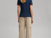 Футболка облегающего кроя из хлопкового джерси