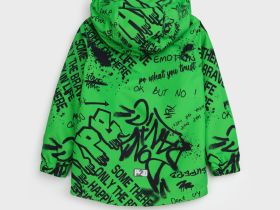 Куртка текстильная с полиуретановым покрытием для мальчиков (ветровка)