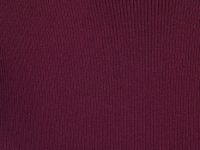 Вязаное платье в рубчик с воротником-стойкой, Фиолетовый