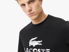 Мужская хлопковая футболка Lacoste