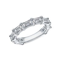 Серебряное кольцо с фианитами