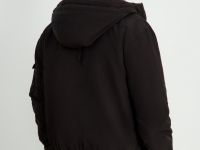 Куртка-бомбер утепленная с эластичным поясом