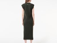 Женское обтягивающее шерстяное платье Lacoste