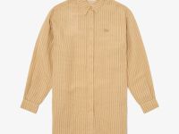 Женская лёгкая рубашка Lacoste из льна