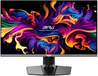 Монитор 26,5" MSI MAG 272UP 9S6-3CD79A-031 3840x2160, 16:9, QD-OLED, 250cd/m, 1500000:1, 0.03 ms, 178°/178°, 240Hz, 2*HDMI, DP, Type C, Pivot, Black