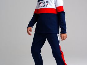 Комплект трикотажный для мальчиков: толстовка, брюки