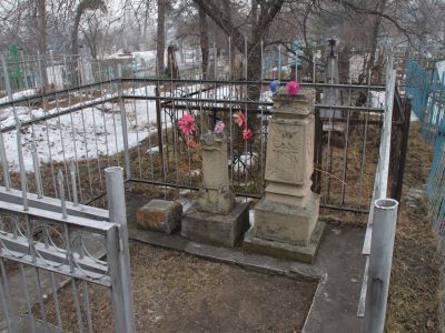 Могила Богана Фёдора, погибшего в 1919 г., командира полка партизанской армии Кравченко-Щетинкина