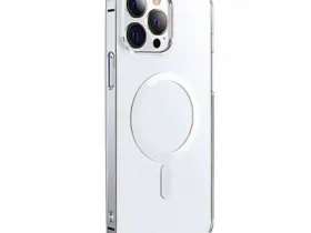 Чехол-накладка Wiwu Crystal Series Magsafe для Apple iPhone 14 Pro пластиковый (прозрачный)