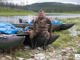 Рыбалка на реке Туолба