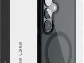Клип-кейс VLP Lite Hazeс MagSafe для Samsung Galaxy S25+ Чёрный