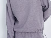 Толстовка из хлопка на резинке