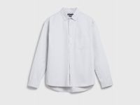 Рубашка из твила с карманом, Белый
