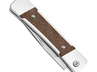 Нож Kizer Little Grand, сталь Nitro-V, рукоять алюминий/дерево