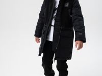 Пальто текстильное с полиуретановым покрытием для мальчиков