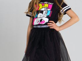 Платье трикотажное для девочки