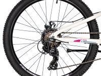 Подростковый велосипед Novatrack Novara 24 Disc, год 2025, цвет Белый, ростовка 10