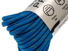 Паракорд 550 световозвращающий Blue, 10 м
