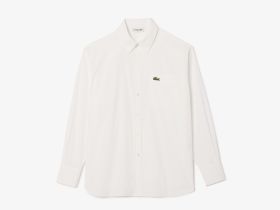 Женская хлопковая рубашка Lacoste
