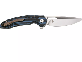 Складной нож Bestech Ornetta, сталь N690, рукоять черно-синяя G10/карбон