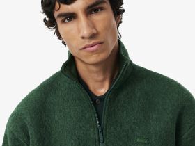 Мужской хлопковый свитшот Lacoste свободного кроя