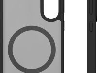 Клип-кейс VLP Lite Hazeс MagSafe для Samsung Galaxy S25 Чёрный