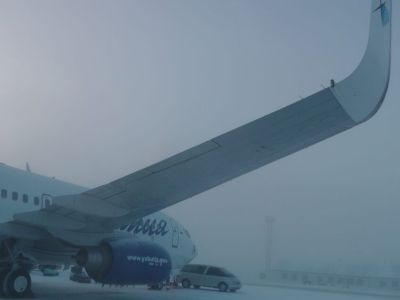 Из-за ухудшения метеоусловий в аэропорту Якутска задержаны рейсы