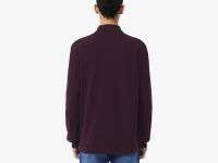 Оригинальная мужская рубашка-поло Lacoste L.12.12 с длинным рукавом