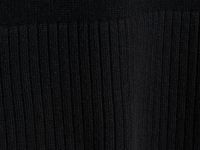 Объёмный джемпер с воротником-стойкой, Черный